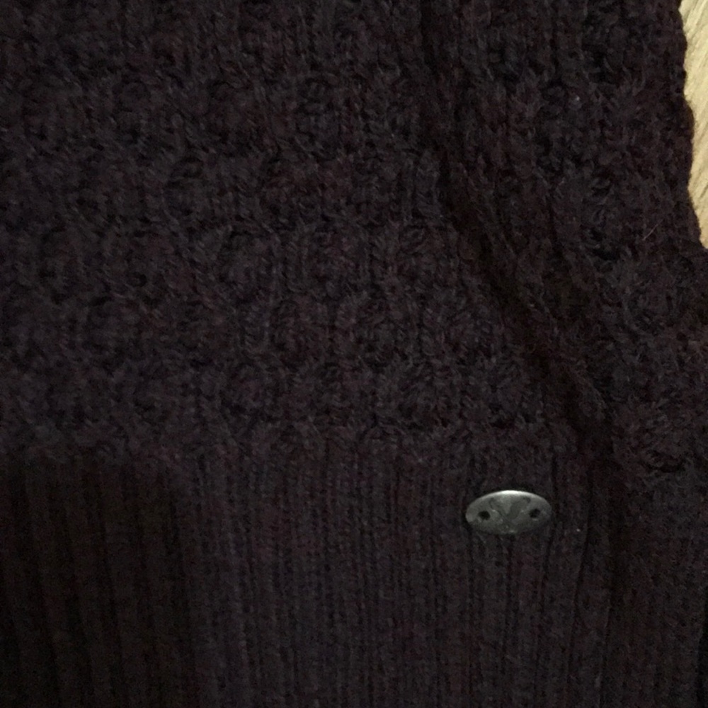 American Eagle Outfitters purple knit sweater - Picture 3 of 7